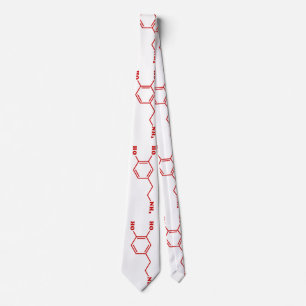 Dopamine Molecular Chemical Formula Tie