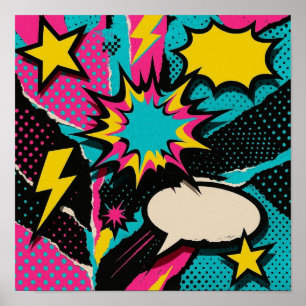 Dopamine Wall Art – Vibrant Colourful Pop Mood