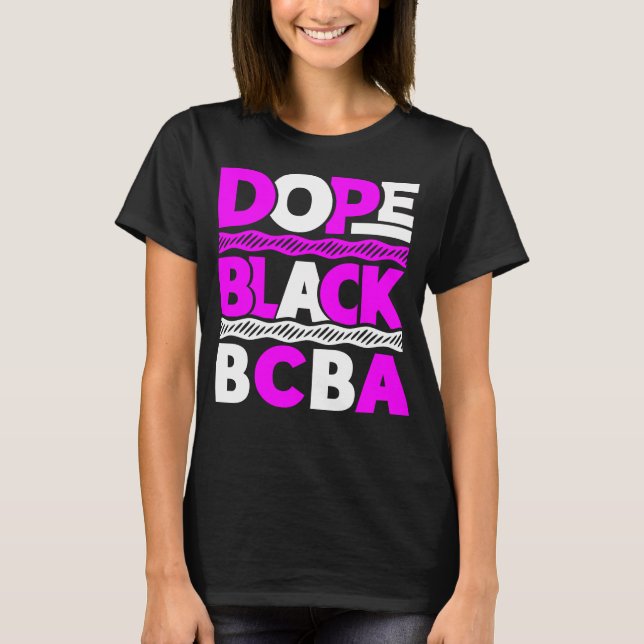 Dope Black BCBA tshirt (Front)