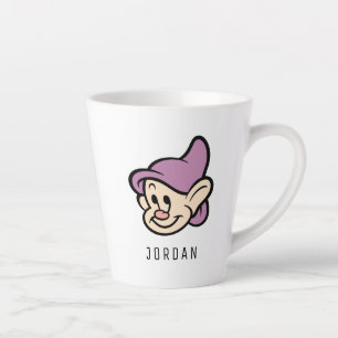 Dopey 1 latte mug