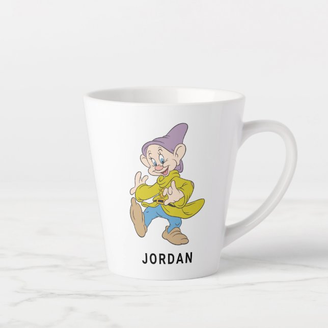 Dopey Dancing Latte Mug (Right)