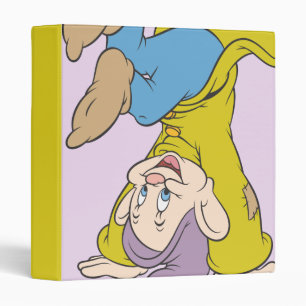 Dopey Doing a Head Stand Binder