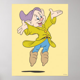 Dopey Jumping Poster