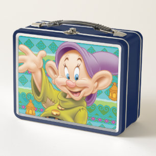 Dopey Waving Metal Lunch Box