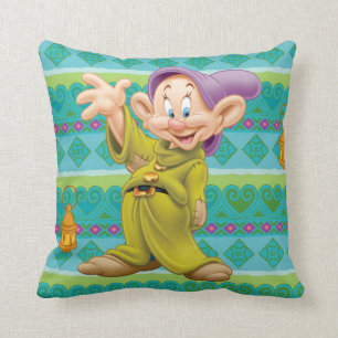 Dopey Waving Throw Pillow