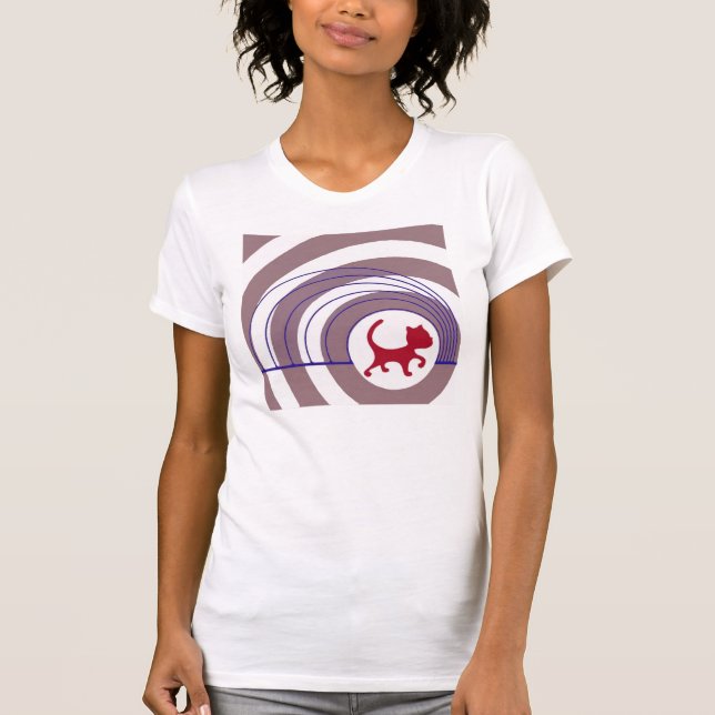 Doppler Cat T-Shirt (Front)