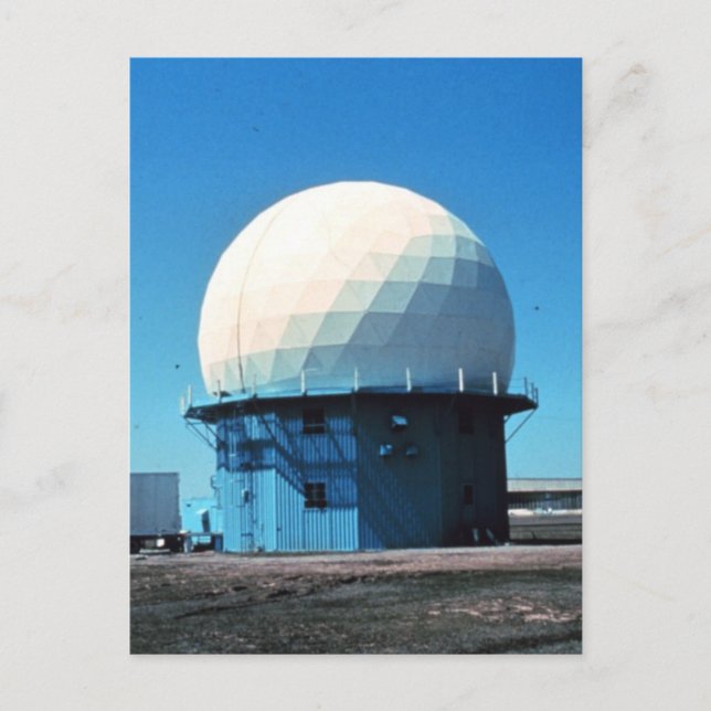 Doppler Weather Radar Station - Norman Postcard (Front)