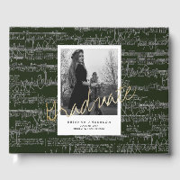 Feuille de musique Script Green Graduation Livre d
