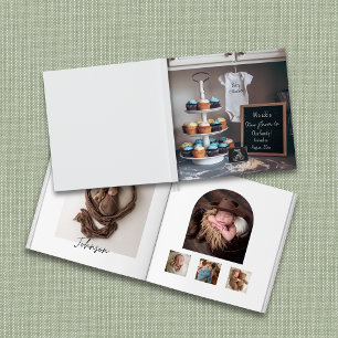 D'or Garde-mémoire de livre photo bébé Cupcake cuisine 