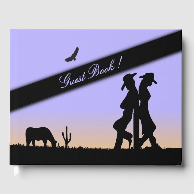 D'or Livre d'hôtes du soir occidental (Recto)