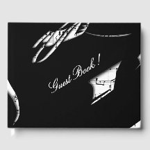 Livre d'invité de musique Abstraite