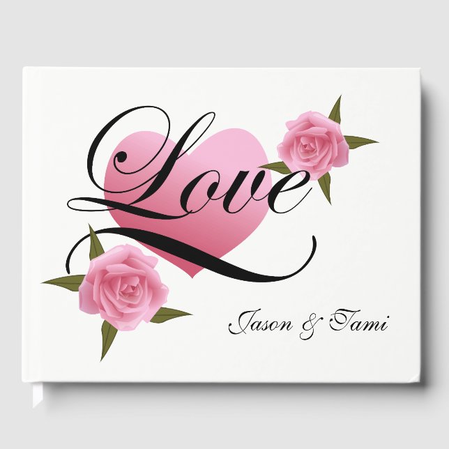 D'or Livre d'invité mariage (Recto)