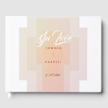 Livre d'invité Mariage de la Croix-chrétienne