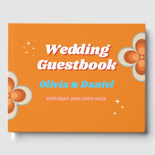 D'or Livre d'invité mariage Retro Mariage des années 19