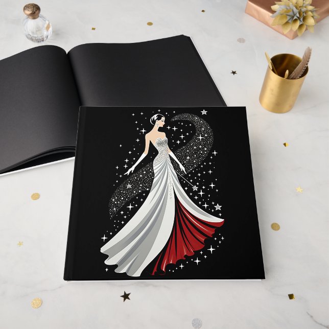 D'or Livre d'invités (Recto ouvert)