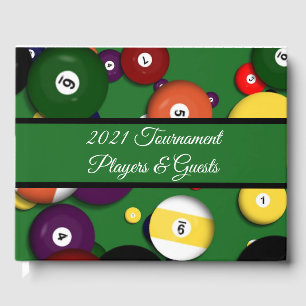 D'or Livre d'invités - Billard