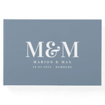 Livre d'invités Dusty Blue 01