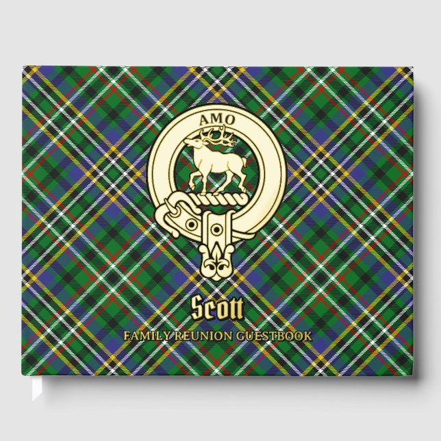 D'or Livre d'invités Scott Family Reunion (Recto)