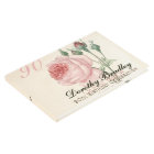 Rose vintage 90e anniversaire de célébration Livre