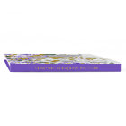 Sweet 16 Livre d'hôtes Gold Purple Butterfly Flora
