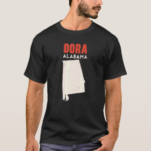 Dora Alabama USA State America Travel T-Shirt