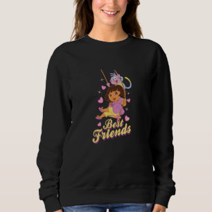 Dora the Explorer Boots the Monkey Best Friends Sw Sweatshirt