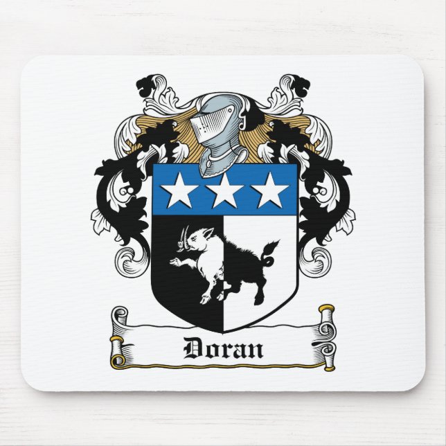 Doran Family Crest Mouse Pad (Front)