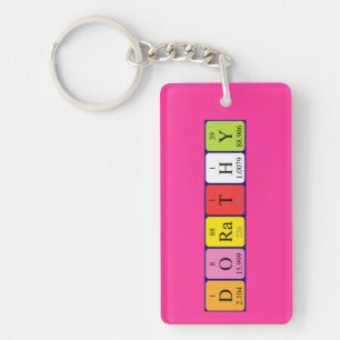 Dorathy periodic table name keyring