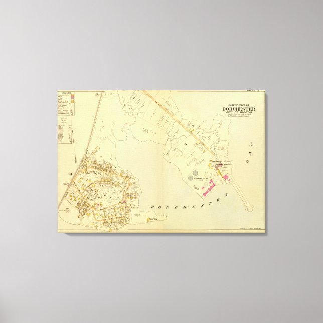 Dorchester, Massachusetts 2 Canvas Print (Front)