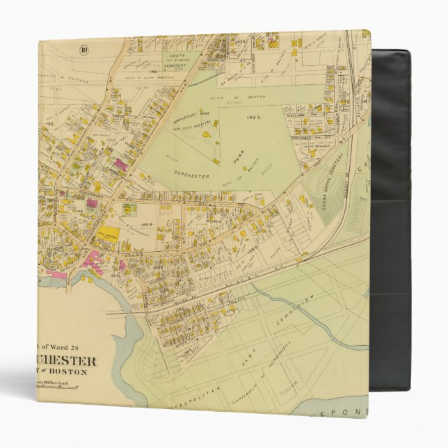 Dorchester, Massachusetts 3 Binder (Front/Inside)