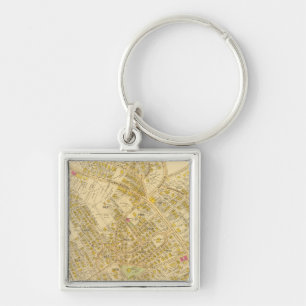 Dorchester, Massachusetts 4 Keychain