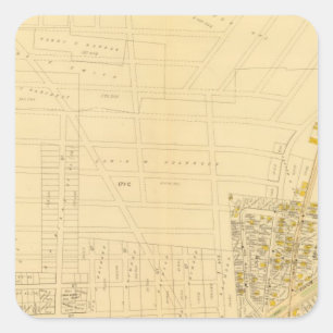 Dorchester, Massachusetts 4 Square Sticker