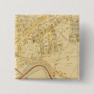 Dorchester, Massachusetts 6 2 Inch Square Button