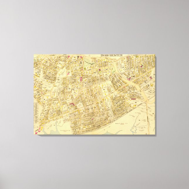 Dorchester, Massachusetts Canvas Print (Front)