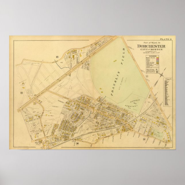 Dorchester, Massachusetts Poster (Front)