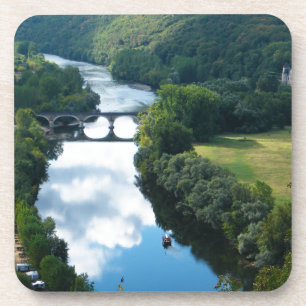 Dordogne Chateau Castle River Boat Bridge Water Coaster