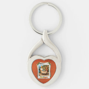 Dordogne Keychain by Kek and Ina - Aged Cork Gift