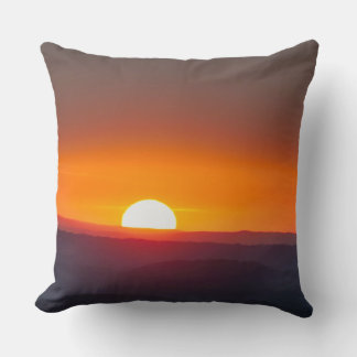 Dordogne Sunrise Throw Pillow