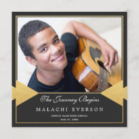 Doré | Photo Graduation Party Invitation