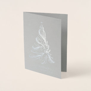 Dorée Carte à huile d'argent Filigree moderne