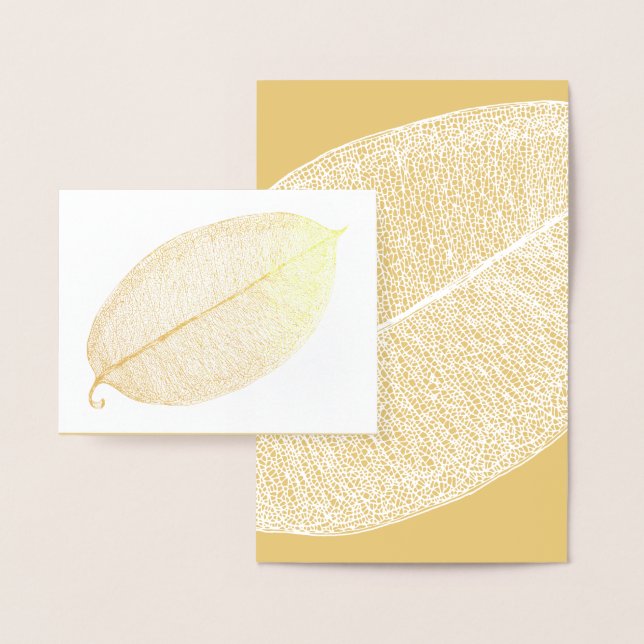 Dorée Carte à huile Gold White Leaf Grid Illustration (Affichage)