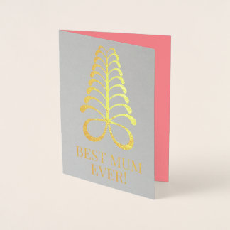 Dorée Carte "Aya" pour la fête des mères