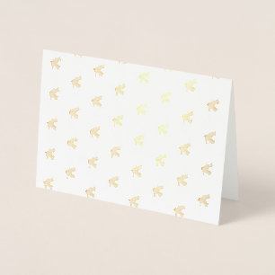 Dorée Carte de boîtier en marguerite rose