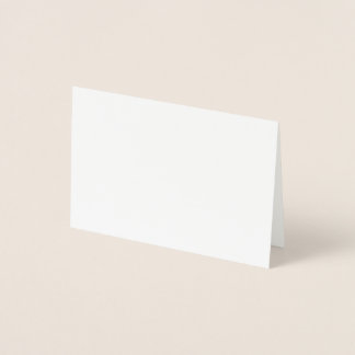 Dorée Carte de foil