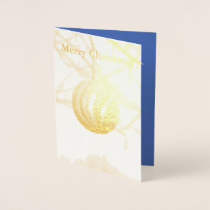 Dorée Carte d'huile d'or de la balle d'ornement en argen