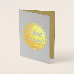 Dorée Carte Foil Elegant Best Friend Greeting Card
