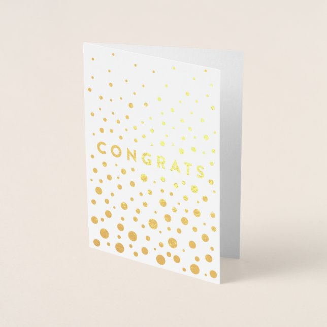 Dorée Carte Foil Fgrats (Devant)