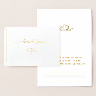 Dorée Carte mariage avec véritable huile d'or