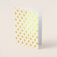 Carte Vierge pour Toute Occasion avec Diamants Dor