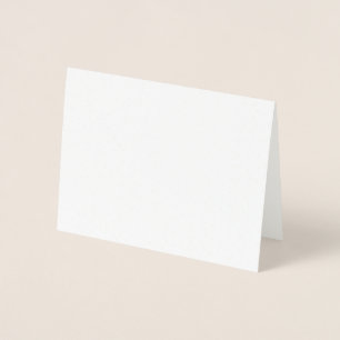 Dorée Créez votre carte avec effet métallisé